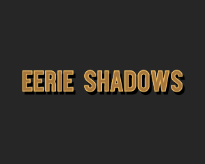 Retro Shadow Brand logo design