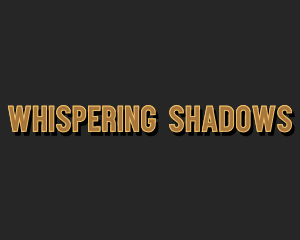 Retro Shadow Brand logo design