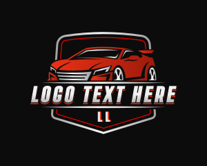 Auto - Sedan Transportation Car logo design