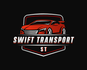 Sedan Transportation Car logo design