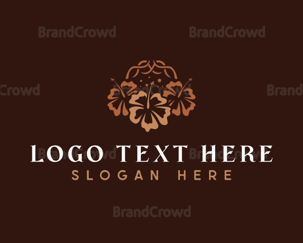 Nature Flower Gardening Logo