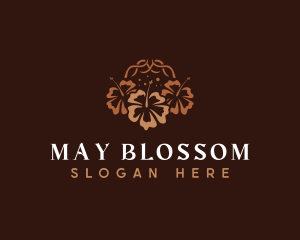 Nature Flower Gardening logo design