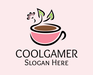Healthy Coffee Cup Logo
