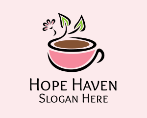 Healthy Coffee Cup Logo