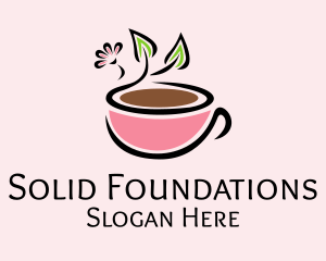 Healthy Coffee Cup Logo