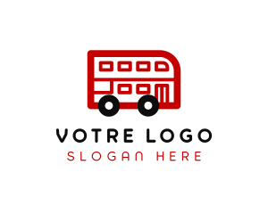 British - London Tour Bus logo design