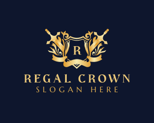 Royalty - Sword Crest Royalty logo design