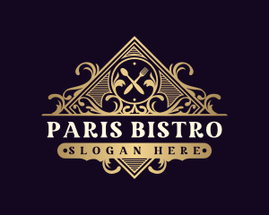 Luxury Restaurant Diamond logo design