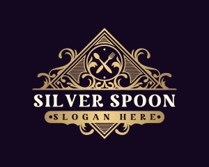 Luxury Restaurant Diamond logo design