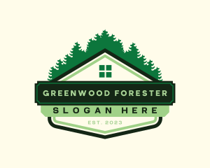 Forest Roof House logo design