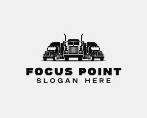 Freight Delivery Truck Logo