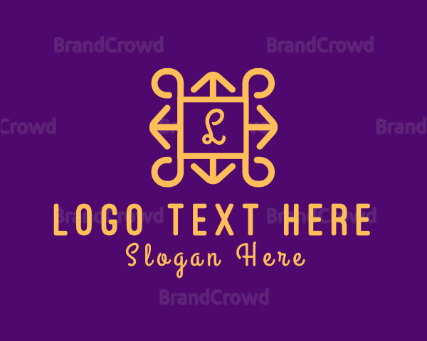 Luxury Fancy Home Decor Logo