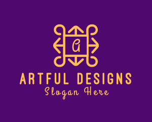 Luxury Fancy Home Decor logo design