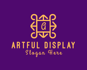 Luxury Fancy Home Decor logo design