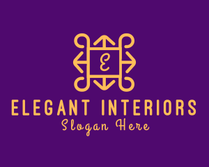 Luxury Fancy Home Decor logo design