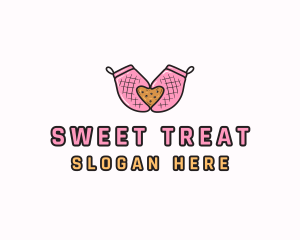 Baking Mitts Cookies logo design