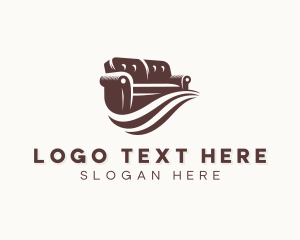 Home Staging - Upholstery Sofa Furniture logo design