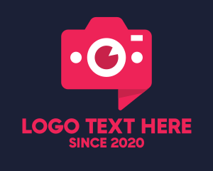 Camera App - Modern 3D Camera logo design