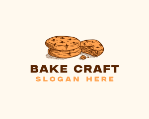 Chocolate Cookies Dessert logo design