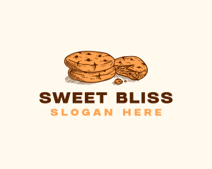 Chocolate Cookies Dessert logo design