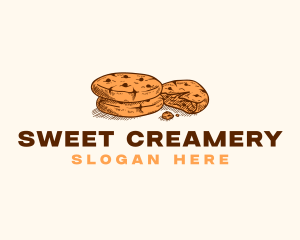 Chocolate Cookies Dessert logo design