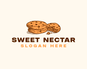 Chocolate Cookies Dessert logo design