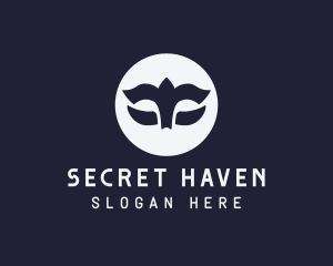 Hidden - Party Mask Theatre logo design