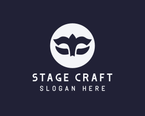 Theatre - Party Mask Theatre logo design