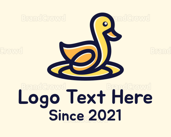 Yellow Duck Toy Logo