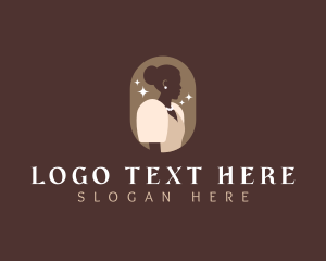 Maria Clara - Filipino Woman Dress logo design