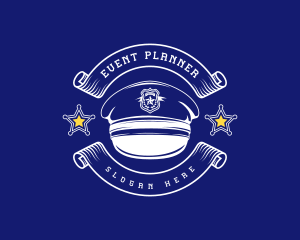 Baton - Police Academy Hat logo design