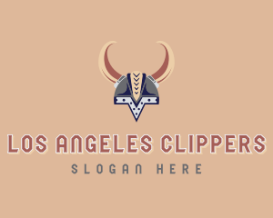 Accessory - Viking Helmet Horns logo design