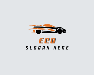 Sports Car - Racing Car Vehicle logo design