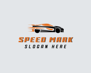 Racing Car Vehicle logo design