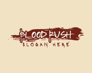 Bloody Paint Company logo design