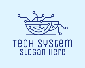 System - Dead Bug Circuit logo design