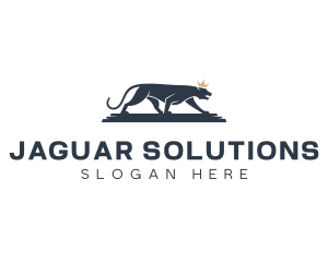 Jaguar - Luxury King Jaguar Crown logo design