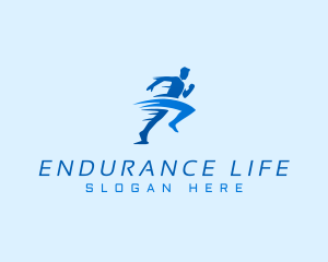 Endurance - Run Athlete Marathon logo design