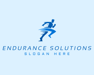 Endurance - Run Athlete Marathon logo design