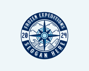 Compass Tour Expedition logo design