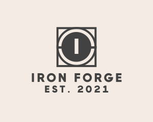 Wrought Iron Fabrication  logo design