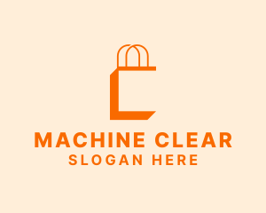 Minimart - Mall Bag Letter C logo design