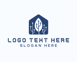 Tech - Leaf Tech Bioengineering logo design