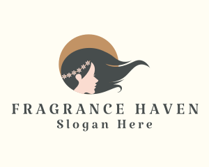 Woman Hair Salon logo design