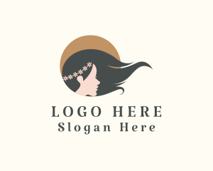 Dermatology - Woman Hair Salon logo design