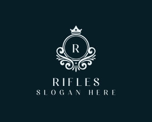 Legal Advice - Ornamental Crown Tiara logo design