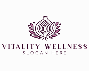 Healthy Organic Onion logo design