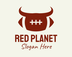 Bull Football Team logo design