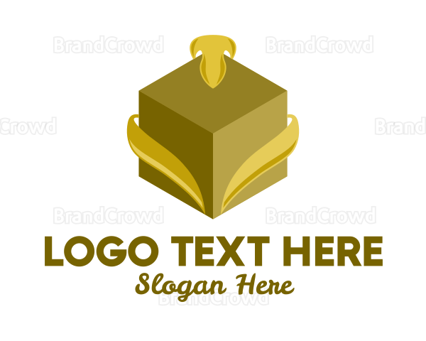 Elegant Gift Box Logo