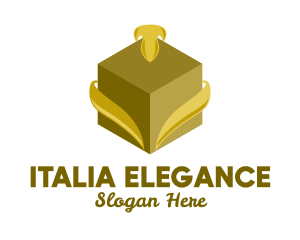 Elegant Gift Box logo design